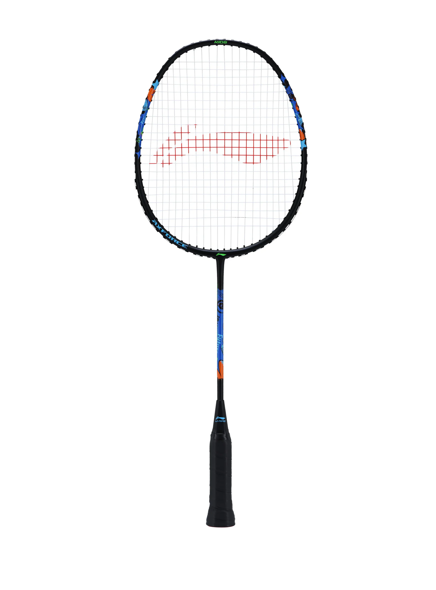 Li-Ning Badmintonschläger AXFORCE KIDS bespannt schwarz