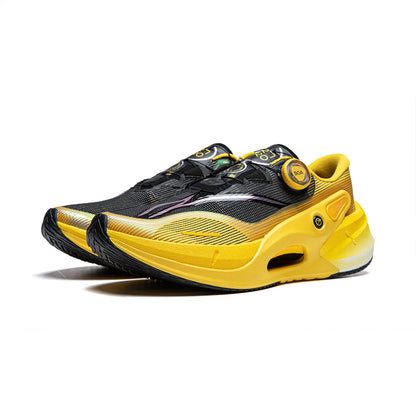 Li Ning Herren Wettkampf Laufschuh Furios Rider 7 Pro V2 - schwarz-zitronengelb