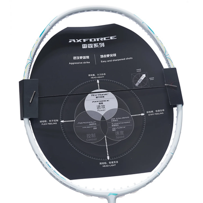 Li - Ning AXFORCE 60 (5U) WHITE - UNBESPANNT