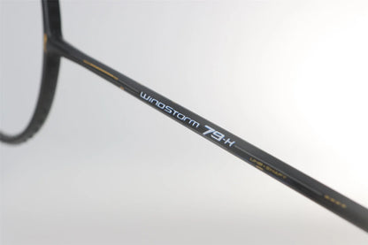 Li-Ning Badmintonschläger WindStorm 79 H unbespannt Schwarz