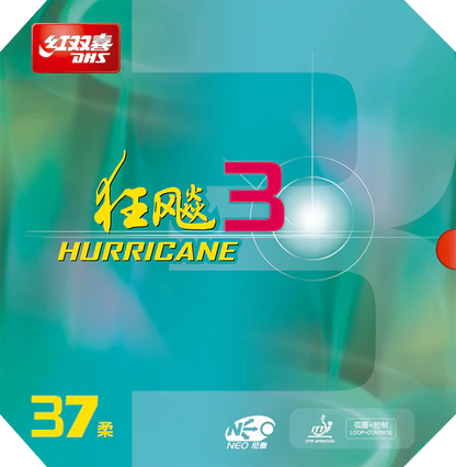 DHS NEO Hurricane 3 Soft 37 2,1mm Belag